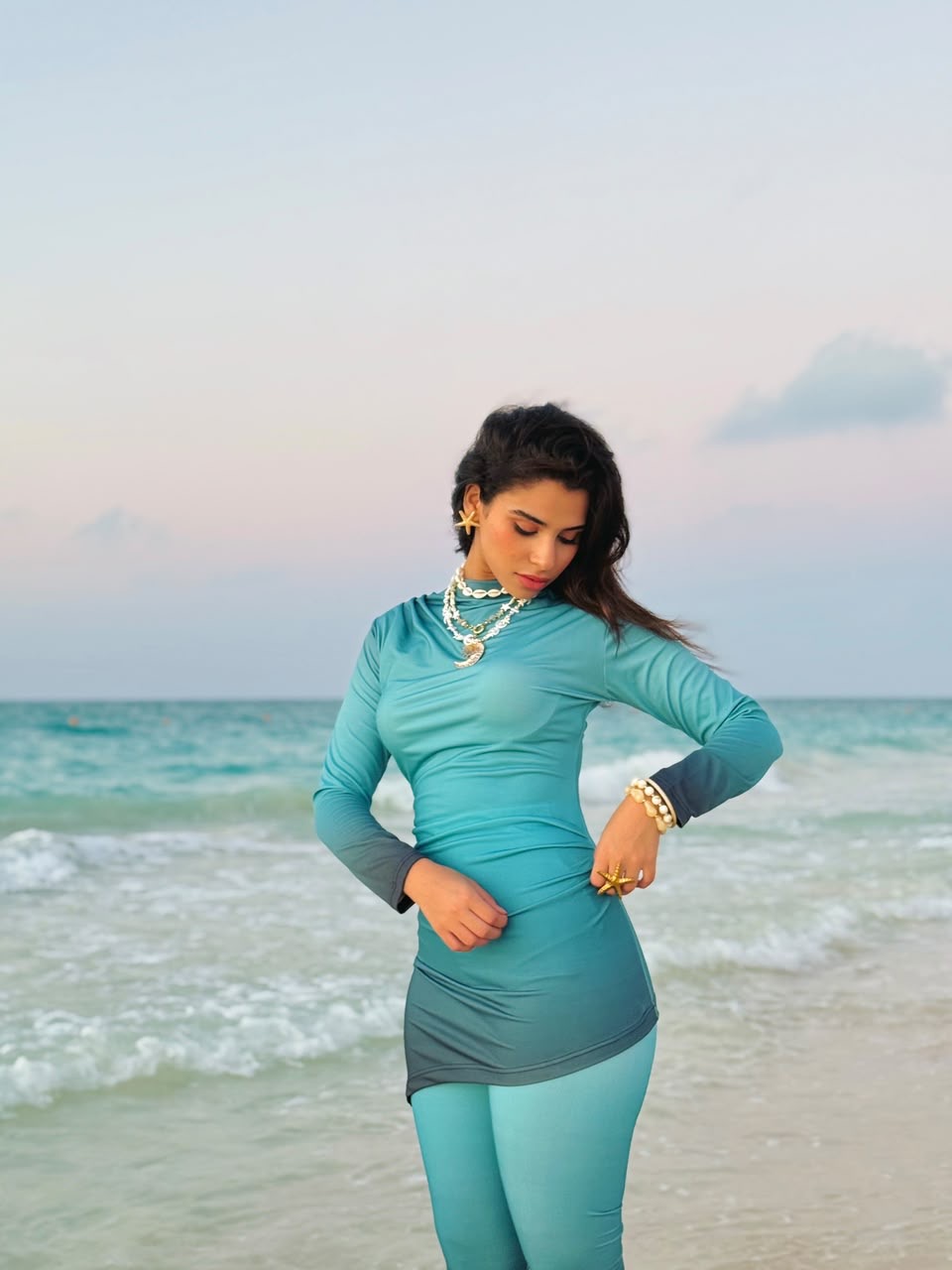 Azure Breeze Burkini