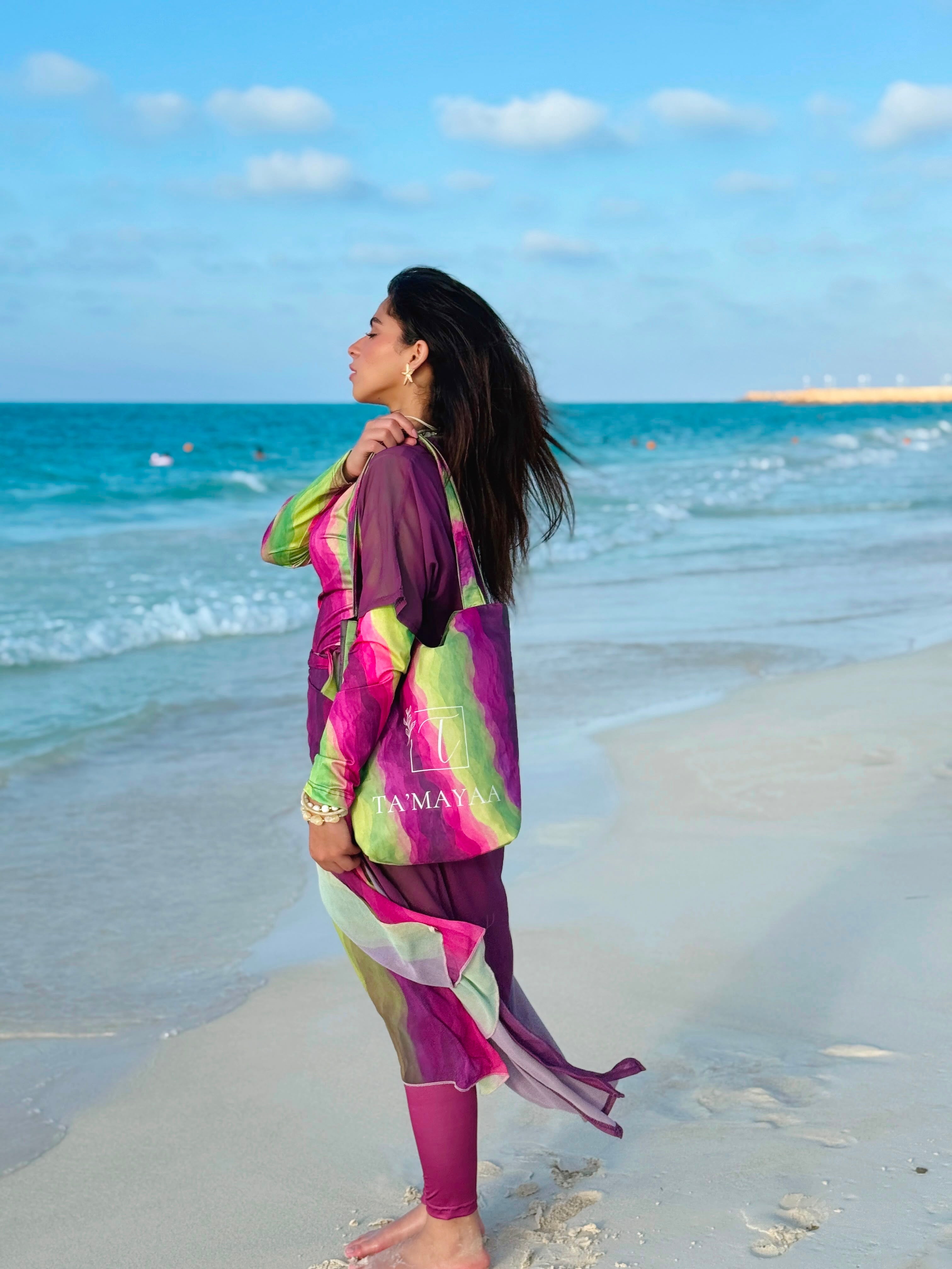Full Set-Tropical Bloom Burkini