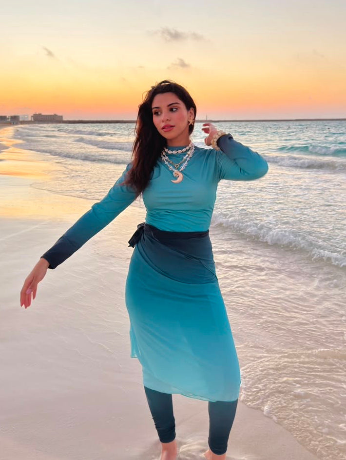 Azure Breeze Burkini