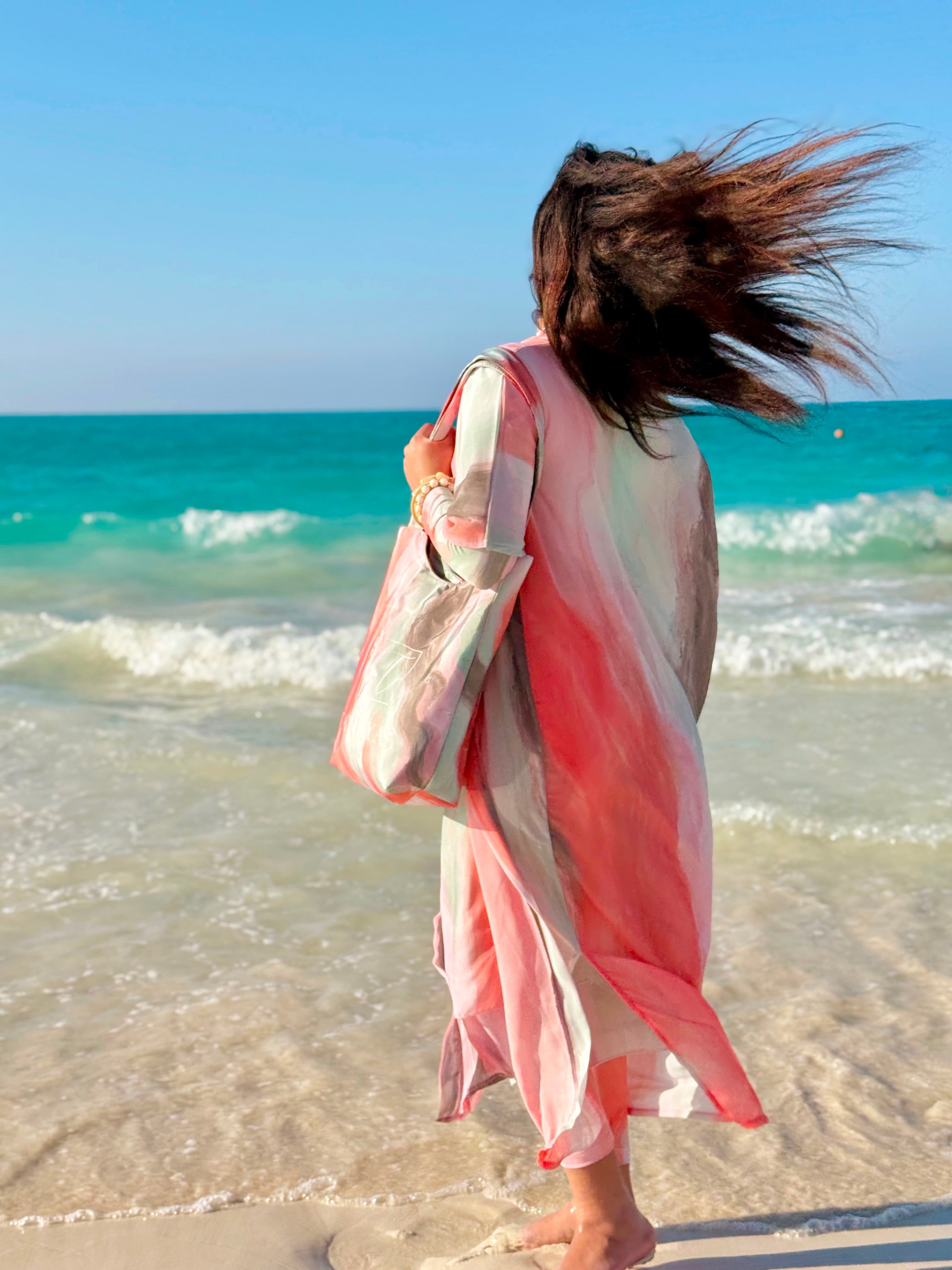 Full Set-Coral Lagoon Burkini