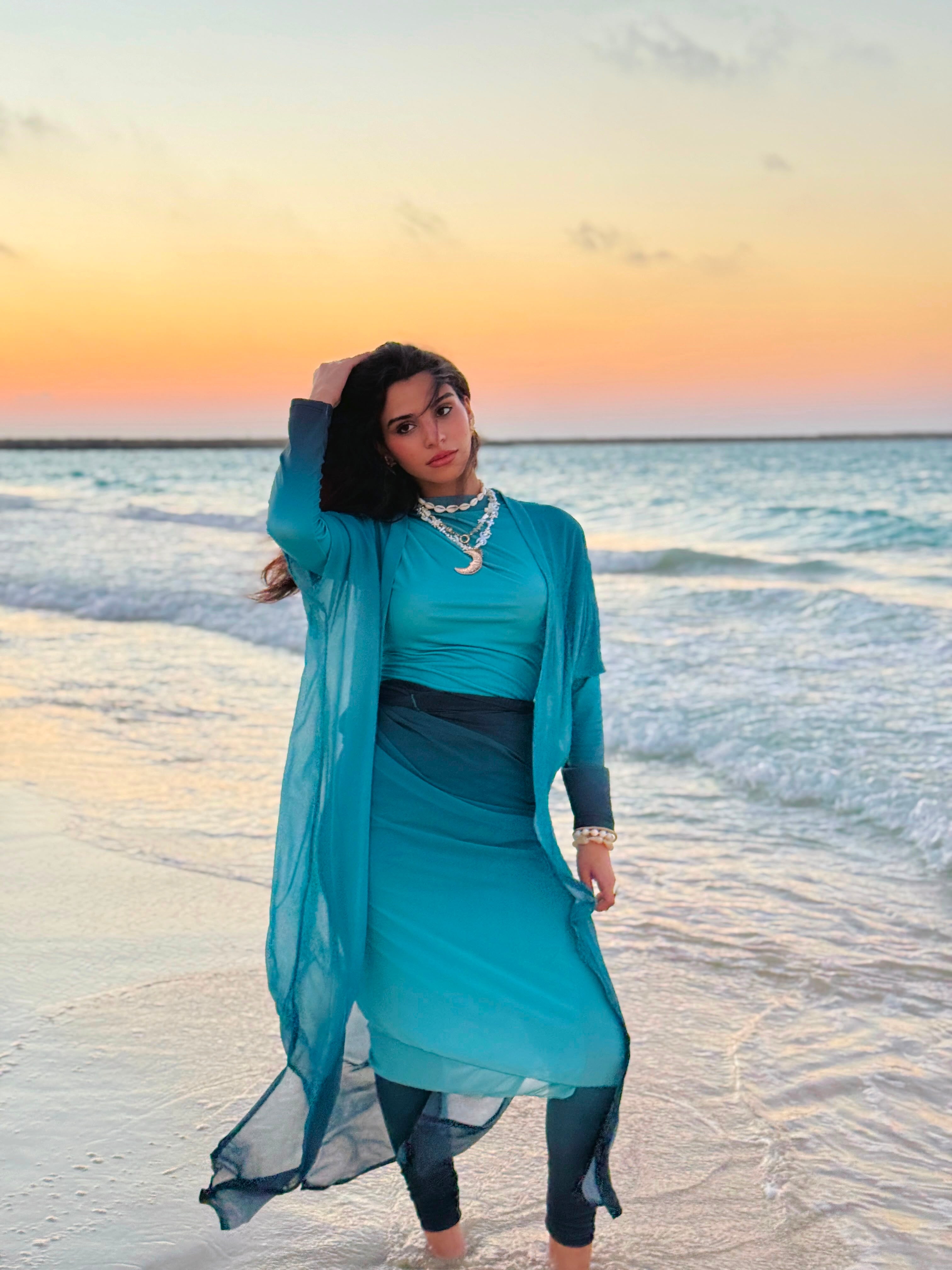 Full Set-Azure Breeze Burkini