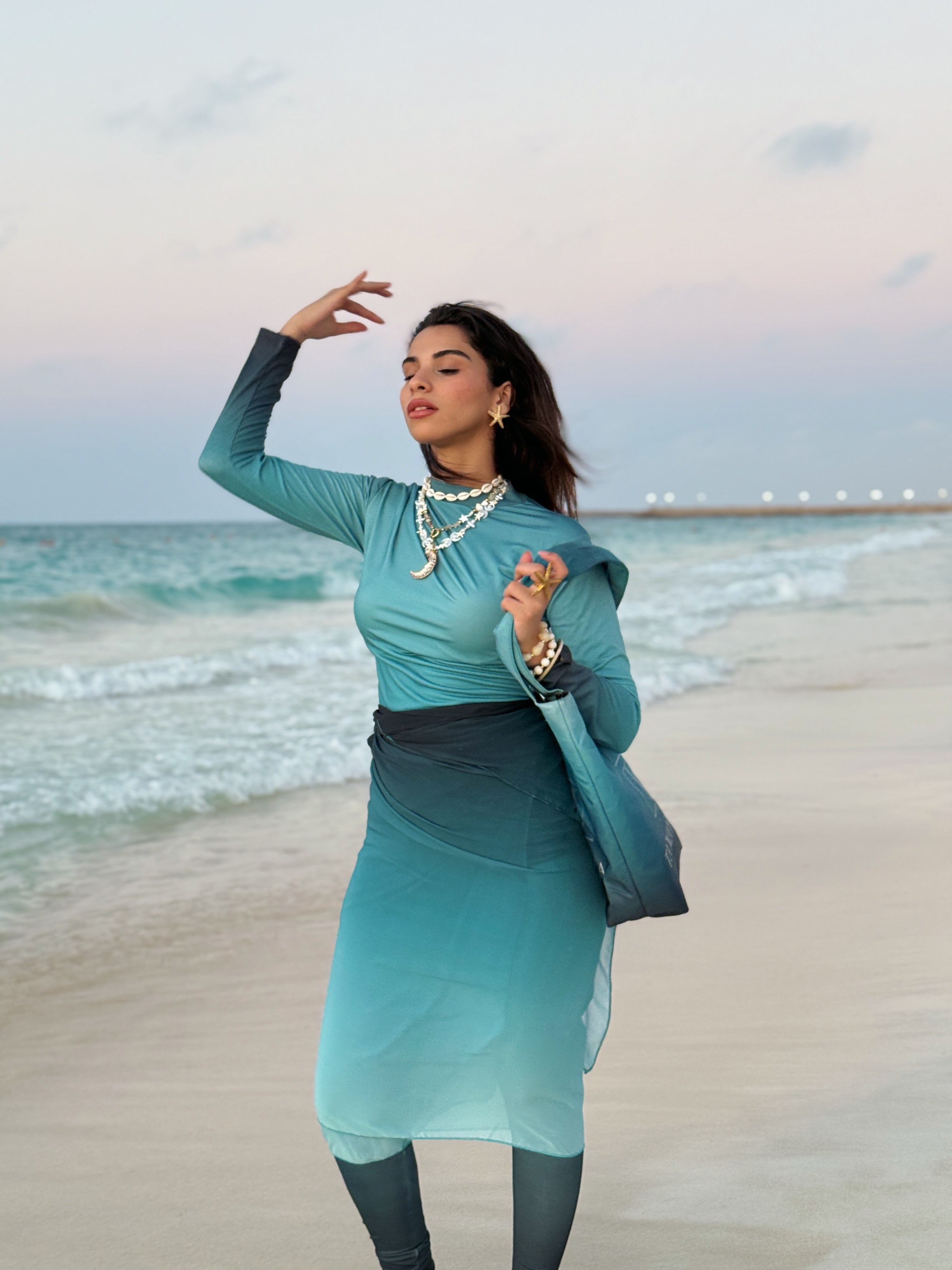 Azure Breeze Burkini