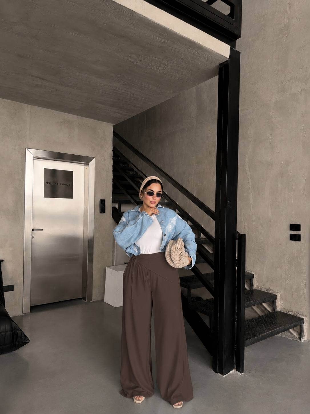 Scarf Linen Pants
