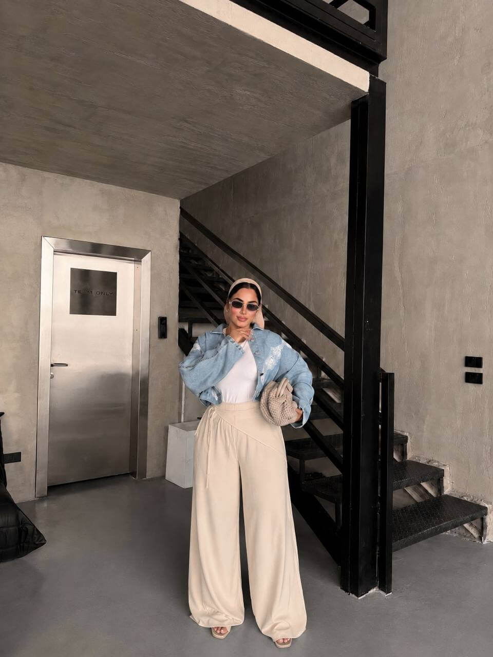 Scarf Linen Pants