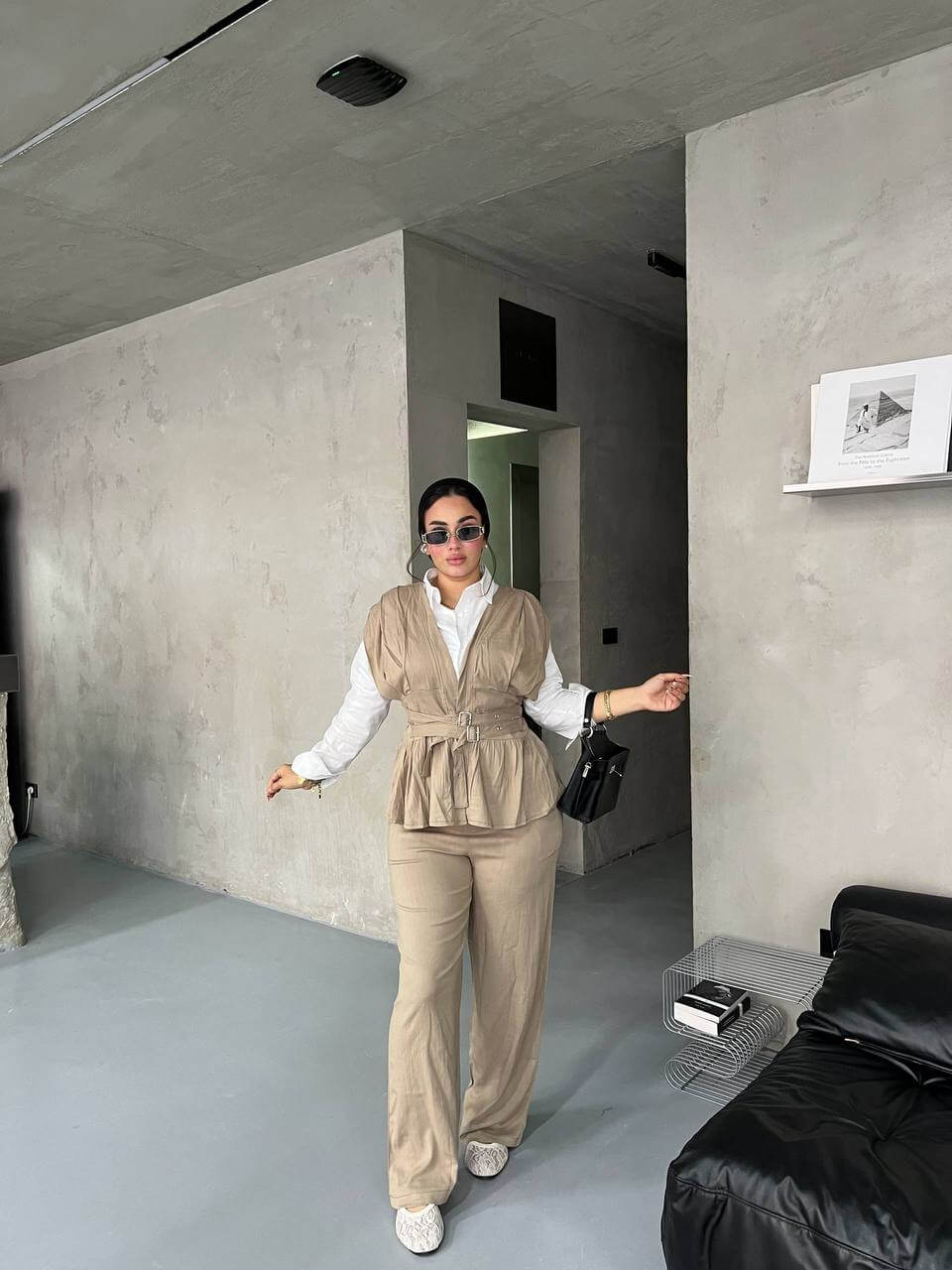 Effortless Chic Linen Suit