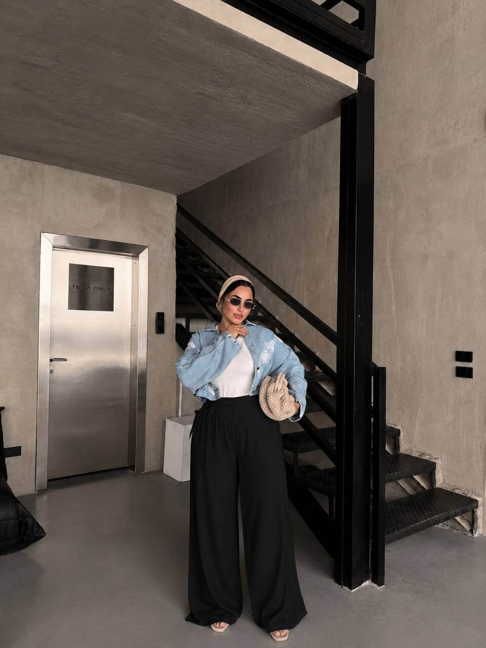 Scarf Linen Pants