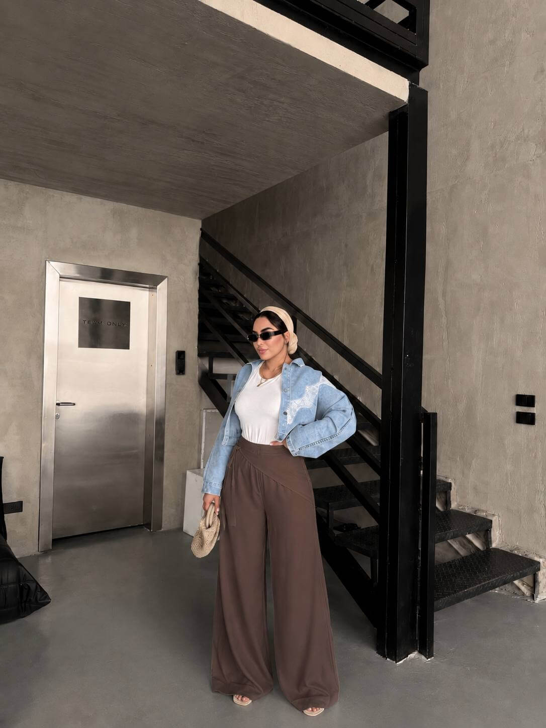 Scarf Linen Pants
