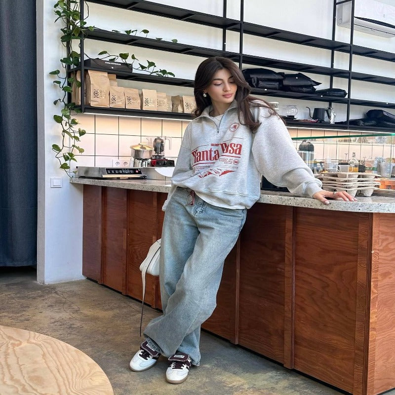 Half Zip Planta’s hoodie