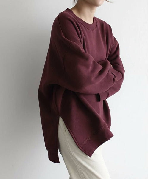 Oversize cotton hoodie